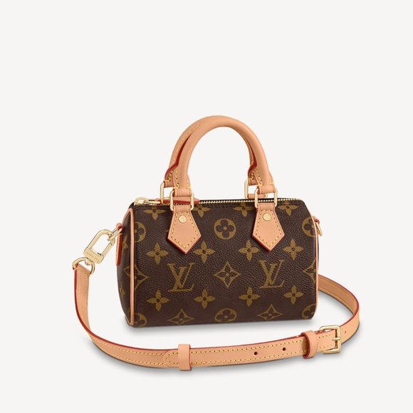 Louis Vuitton Nano Speedy Brown Monogram Canvas - Picture 1 of 15